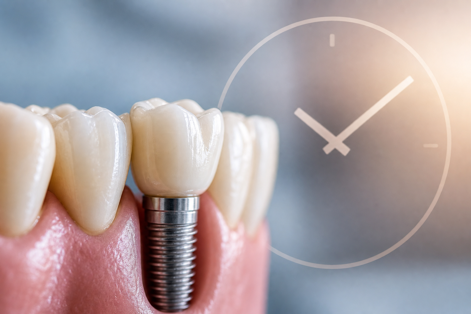 How Long Do Dental Implants Last? The Implant and the Tooth Are Not the Same Thing dental treatment concept